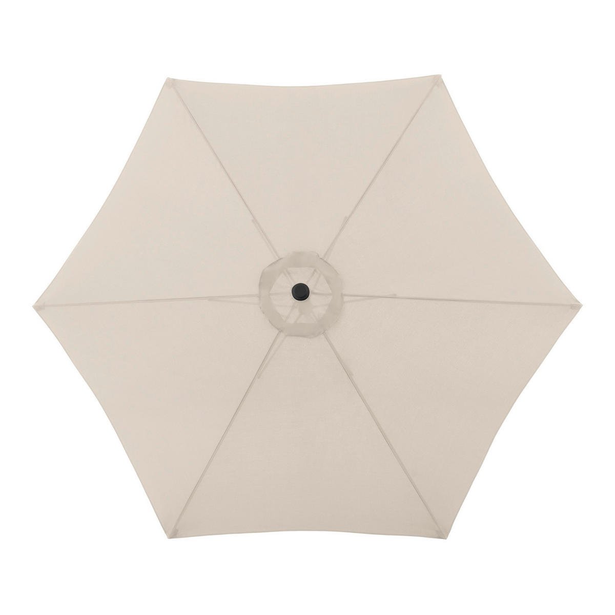 SONNENSCHIRM  300/300 cm  - Braun/Naturfarben, Basics, Textil/Metall (300/300cm) - Doppler