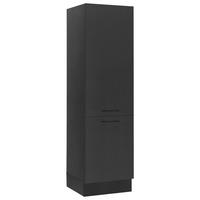 GERÄTEUMBAUSCHRANK 60/211/57 cm  in Schwarz  - Schwarz, Trend, Holzwerkstoff/Metall (60/211/57cm) - MID.YOU