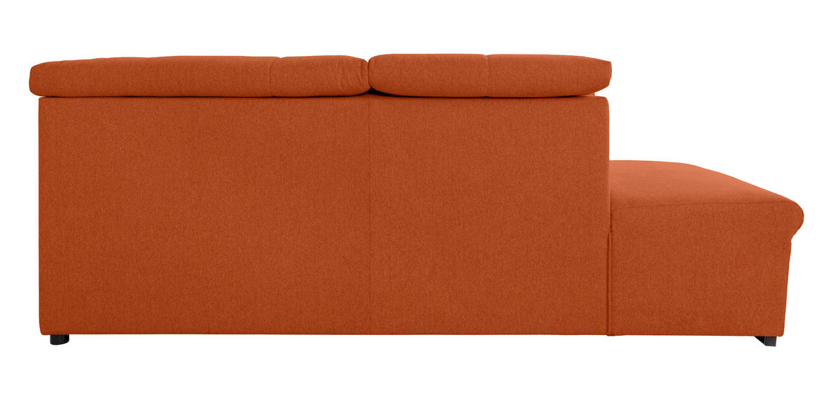 WOHNLANDSCHAFT Terracotta  - Terracotta/Grau, Design, Textil/Metall (173/328/215cm) - MID.YOU