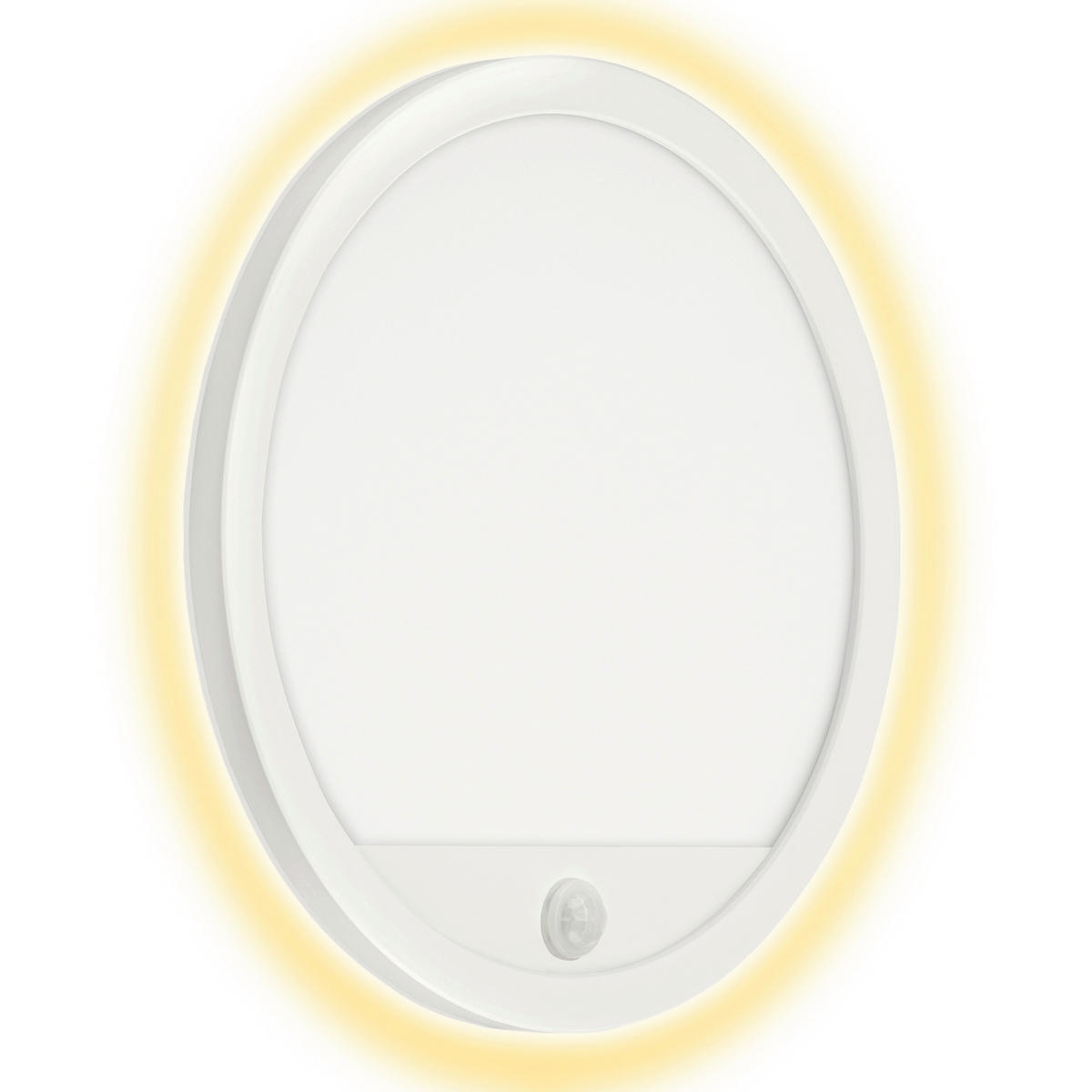 ZIDNA SVJETILJKA VANJSKA  - bijela, Basics, plastika (28/4,5cm)