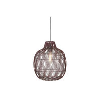 ZÁVĚSNÉ SVÍTIDLO, 40/50 cm  - bordeaux, Basics, přírodní materiály (40/50cm) - Good & Mojo