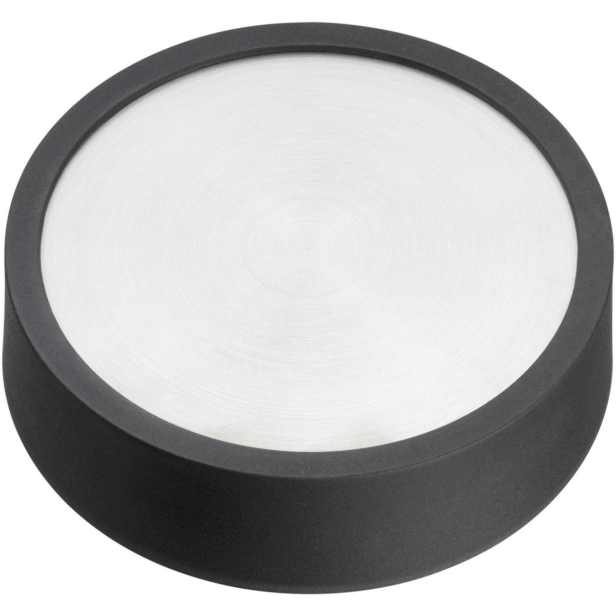 HAMBURGERPRESSE   - Edelstahlfarben/Schwarz, Basics, Kunststoff/Metall (12,5cm) - WMF