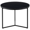 BEISTELLTISCH 60/60/45 cm Schwarz rund  - Schwarz, Design, Keramik/Metall (60/60/45cm) - Livetastic