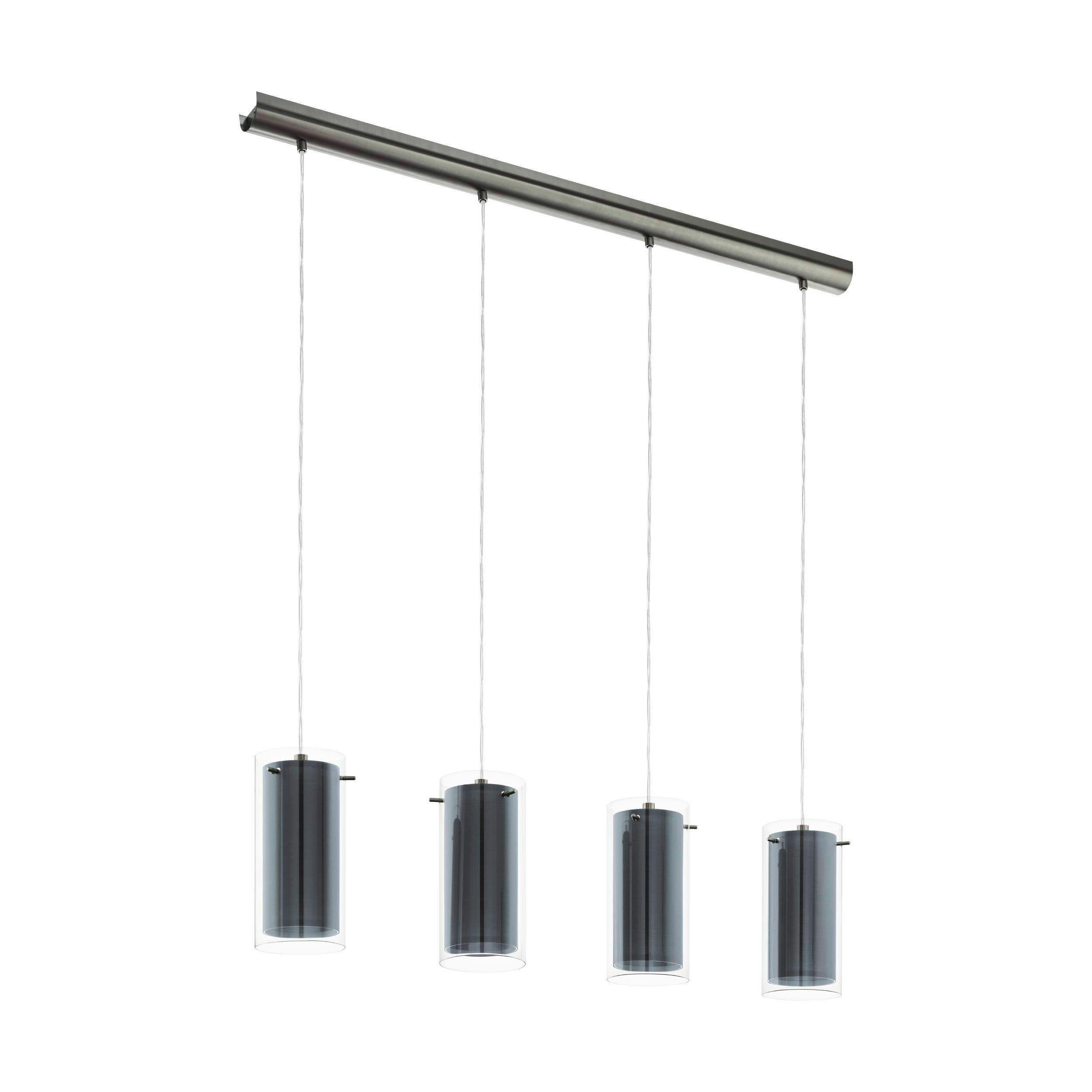 HÄNGLAMPA Pinto Textil 12/94,5 cm  - Design, metall/glas (12/94,5cm)
