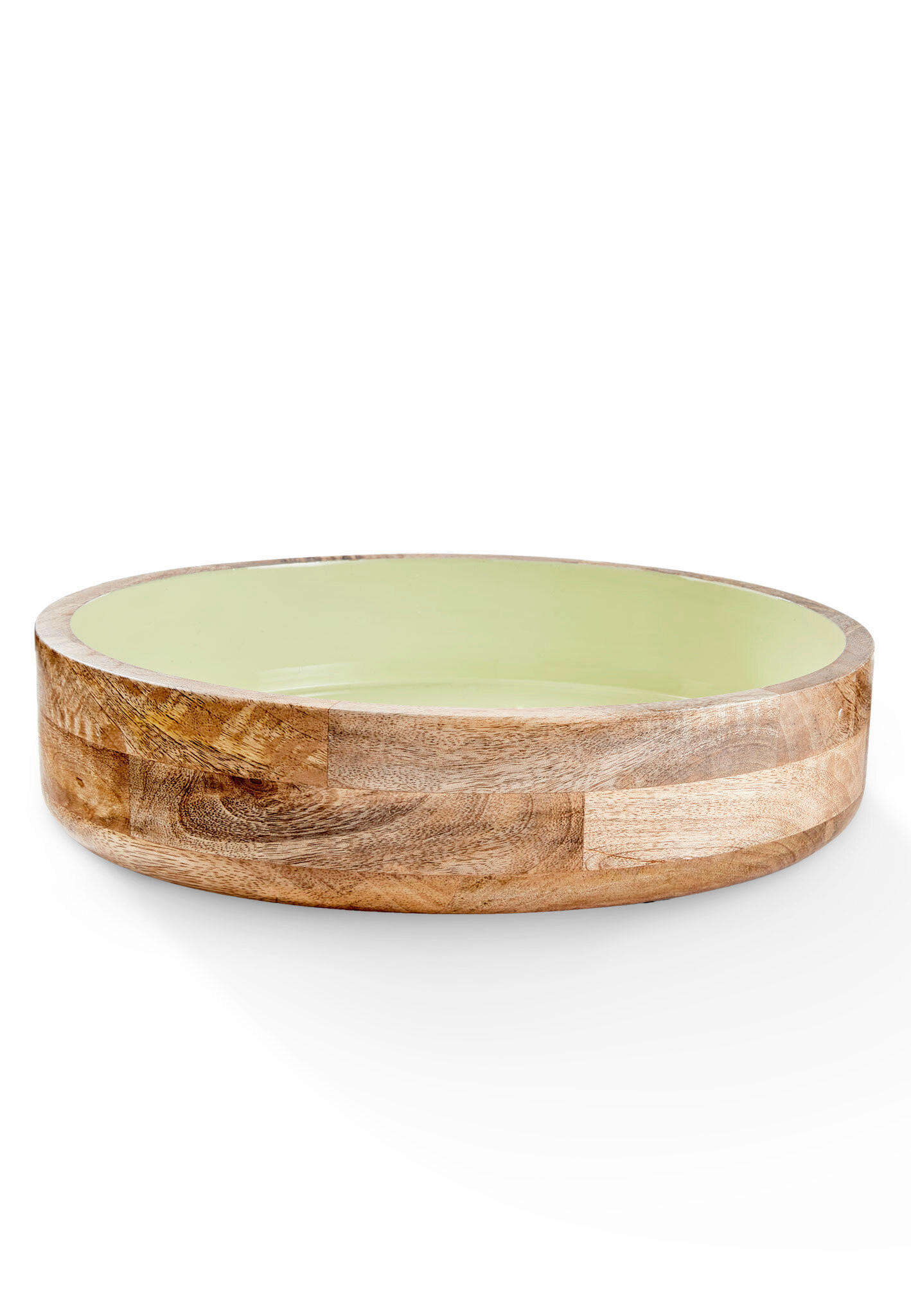 Fynch-Hatton Dekoschale Salbeigrün, Mokka 8 cm