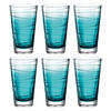 GLÄSERSET Vario 6-teilig  - Türkis, KONVENTIONELL, Glas (280ml) - Leonardo