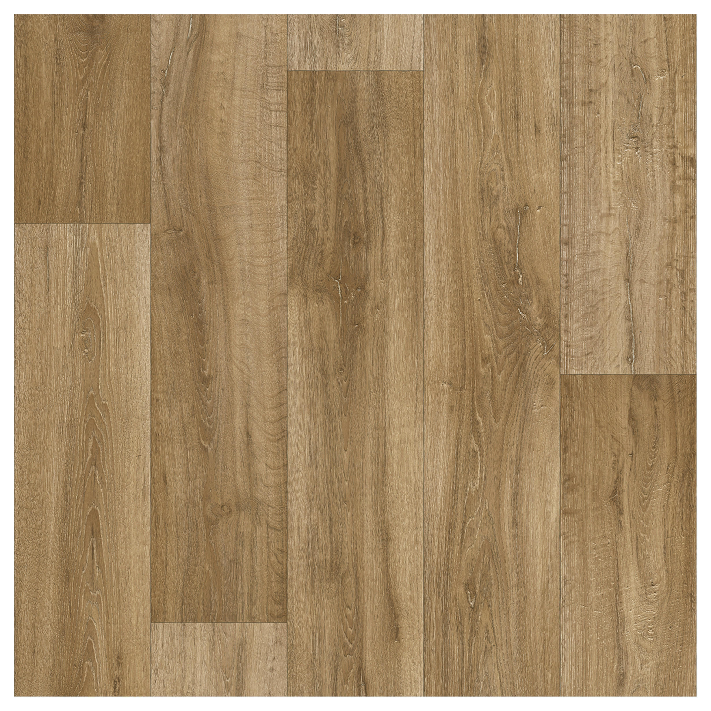 PVC-BELAG per  m² - Eichefarben, KONVENTIONELL, Kunststoff (400cm) - Venda