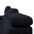 ECKSOFA in Samt Dunkelgrau  - Dunkelgrau/Schwarz, Design, Textil/Metall (295/187cm) - Novel