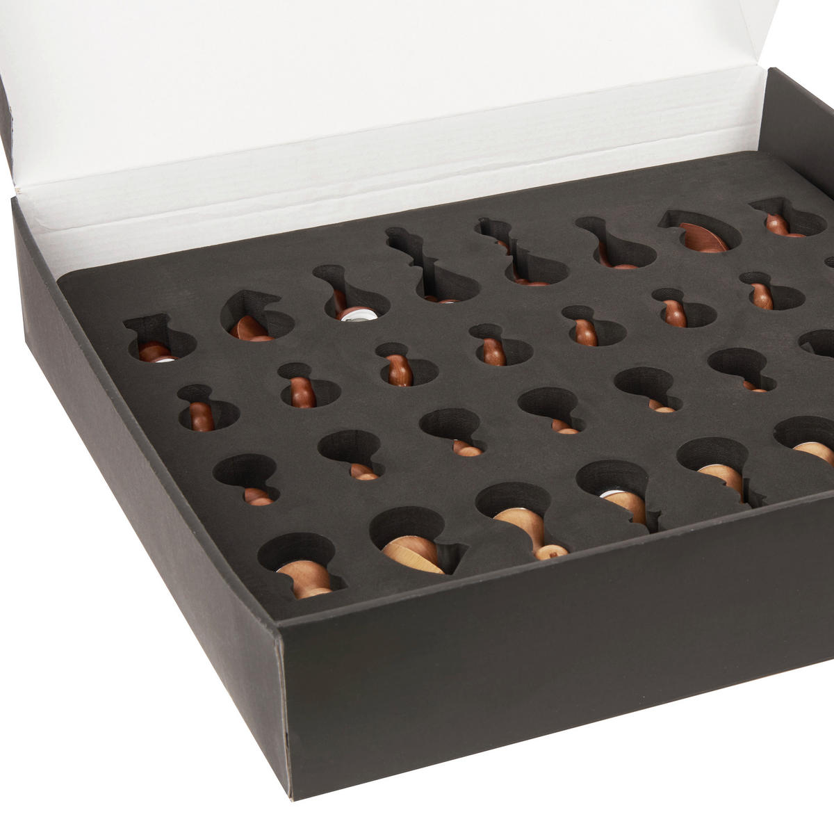 BRETTSPIEL  - Walnussfarben, Basics, Holz/Metall (38/11/38cm) - Umbra