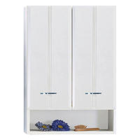 Hängeschrank in Weiss 50/71/20 cm  - Chromfarben/Weiss, Konventionell, Holzwerkstoff/Kunststoff (50/71/20cm) - Held