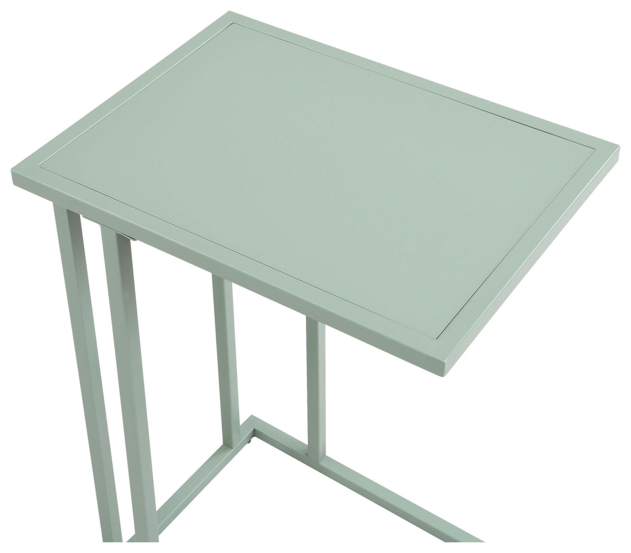 BEISTELLTISCH in Metall, Holzwerkstoff 30/40/60 cm  - Grün, Design, Holzwerkstoff/Metall (30/40/60cm) - home24