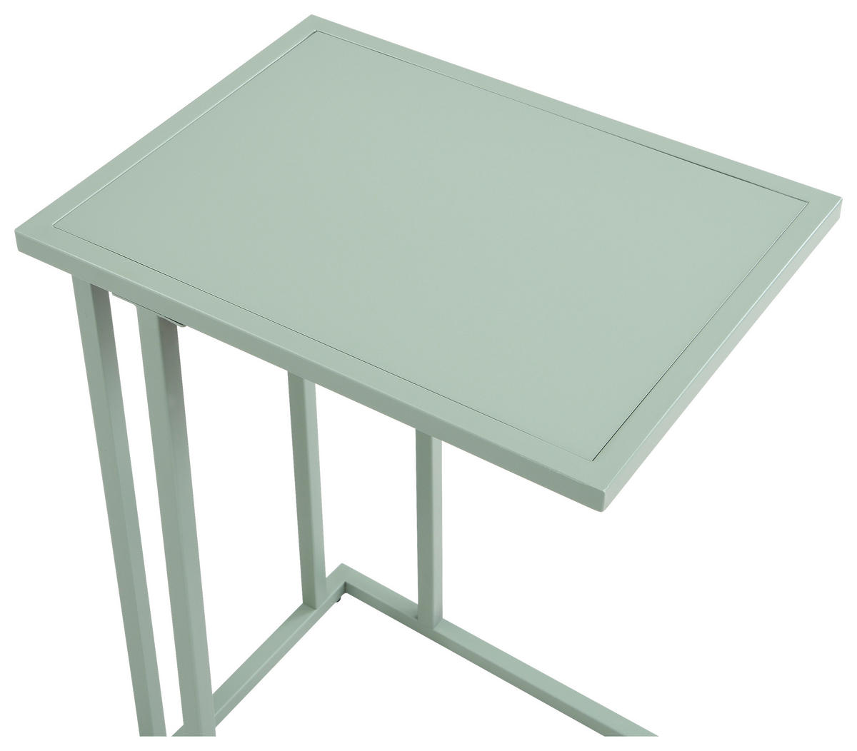 BEISTELLTISCH 30/40/60 cm Grün rechteckig  - Grün, Design, Holzwerkstoff/Metall (30/40/60cm) - home24