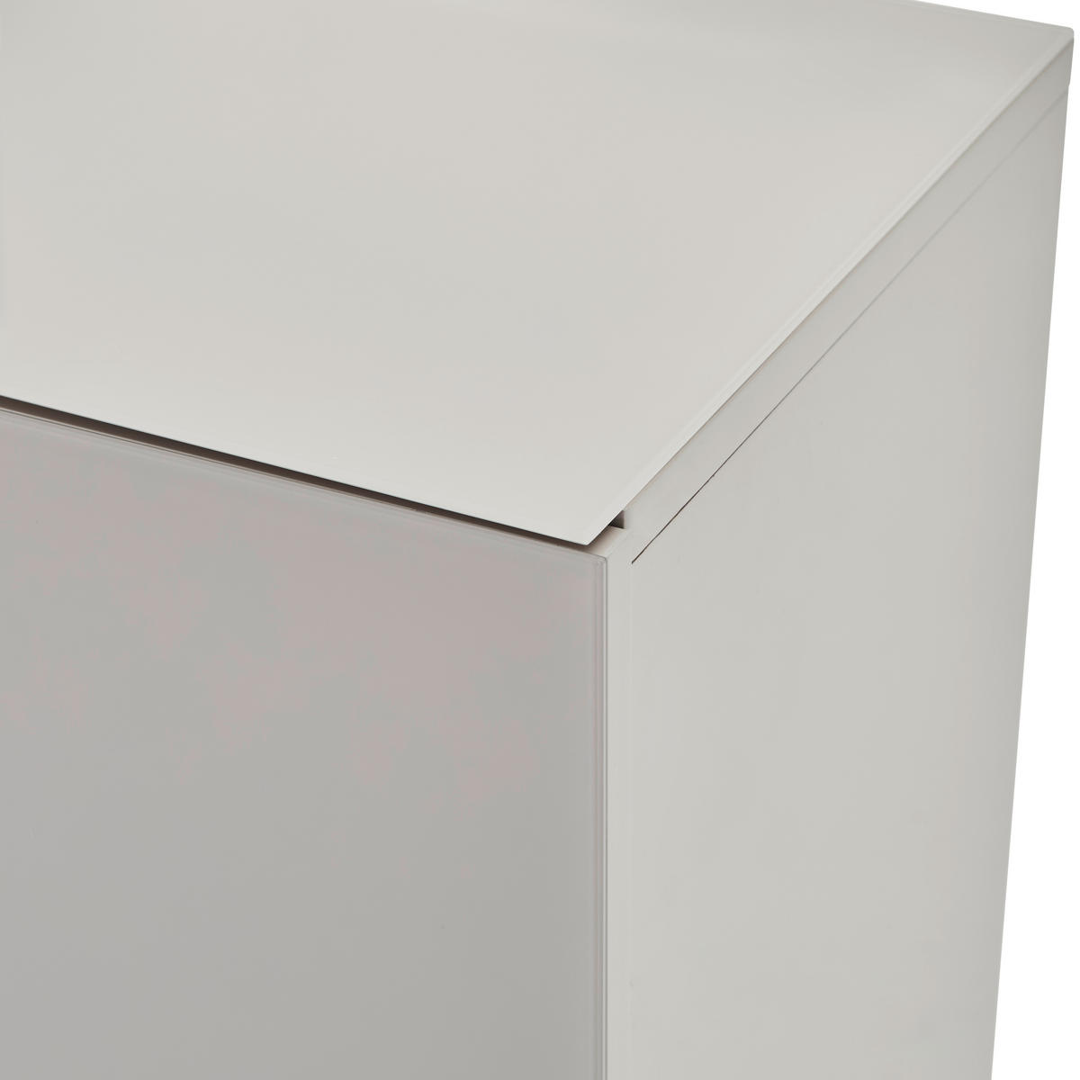 SIDEBOARD  225/99,7/42 cm 4 Schublade(n)  - Kaschmir/Schwarz, Design, Glas/Holzwerkstoff (225/99,7/42cm) - Novel