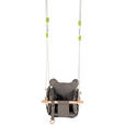 BABYSCHAUKEL SWING  - Grau, Trend, Holz/Kunststoff (40/40/25cm) - My Baby Lou