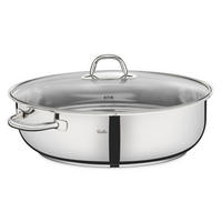 BRÄTER  - Klar/Edelstahlfarben, Basics, Glas/Metall (38cm) - Fissler