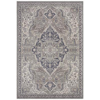 FLACHWEBETEPPICH  Wohnzimmer 200/280 cm Terrain Creme rechteckig  - Creme, Design, Kunststoff/Textil (200/280cm) - Hanse Home