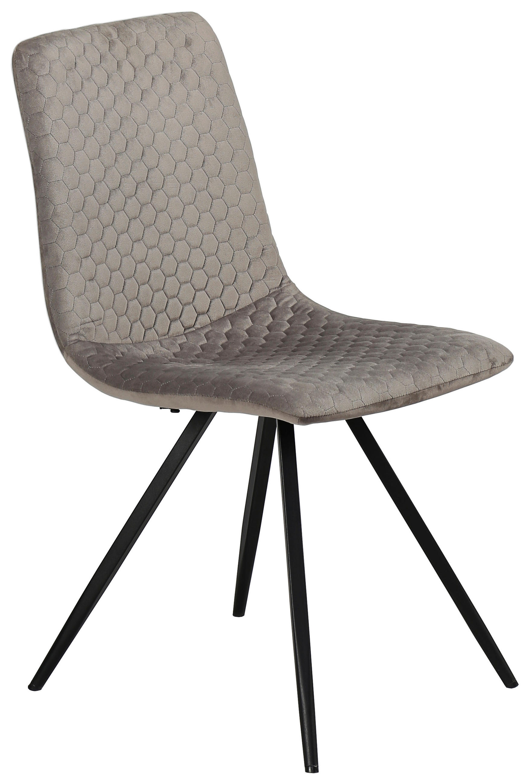 STOLIČKA, 43,5/84/53 cm - čierna/sivá, Design, kov/textil (43,5/84/53cm) - Carryhome