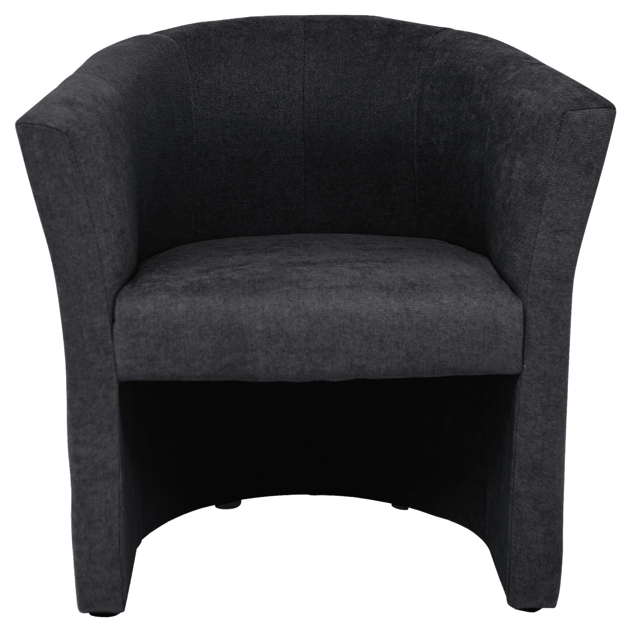 SESSEL in Mikrofaser Anthrazit  - Anthrazit/Schwarz, KONVENTIONELL, Kunststoff/Textil (68/78/65cm) - Boxxx