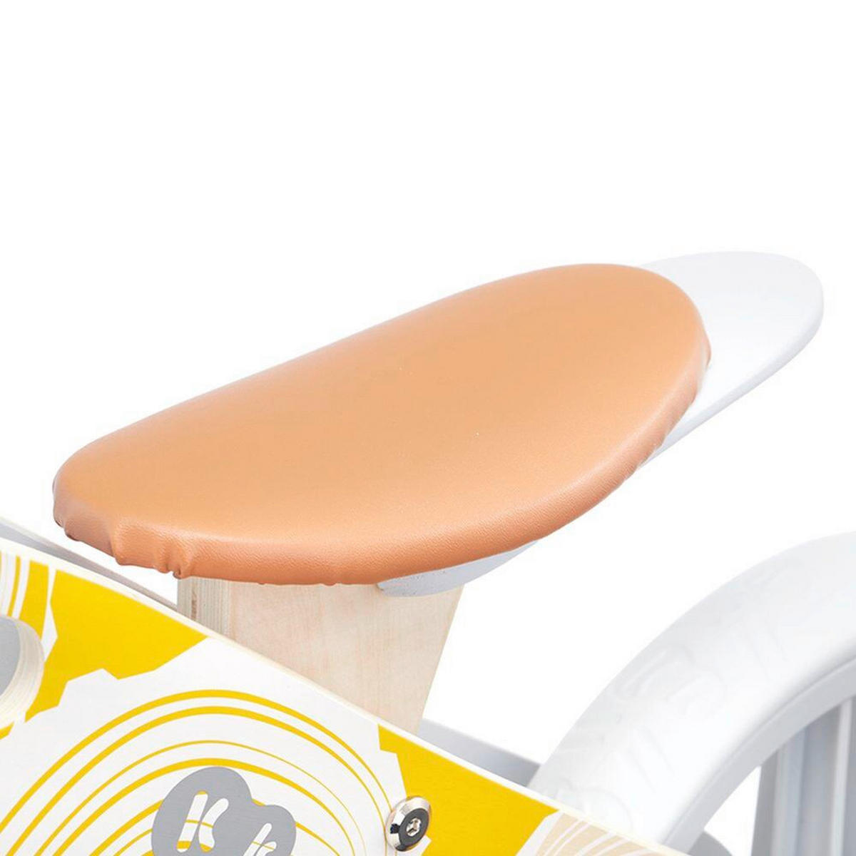 BICIKL GURALICA  RUNNER  - narančasta/siva, Basics, drvo/metal (38/54/83cm) - Kinderkraft