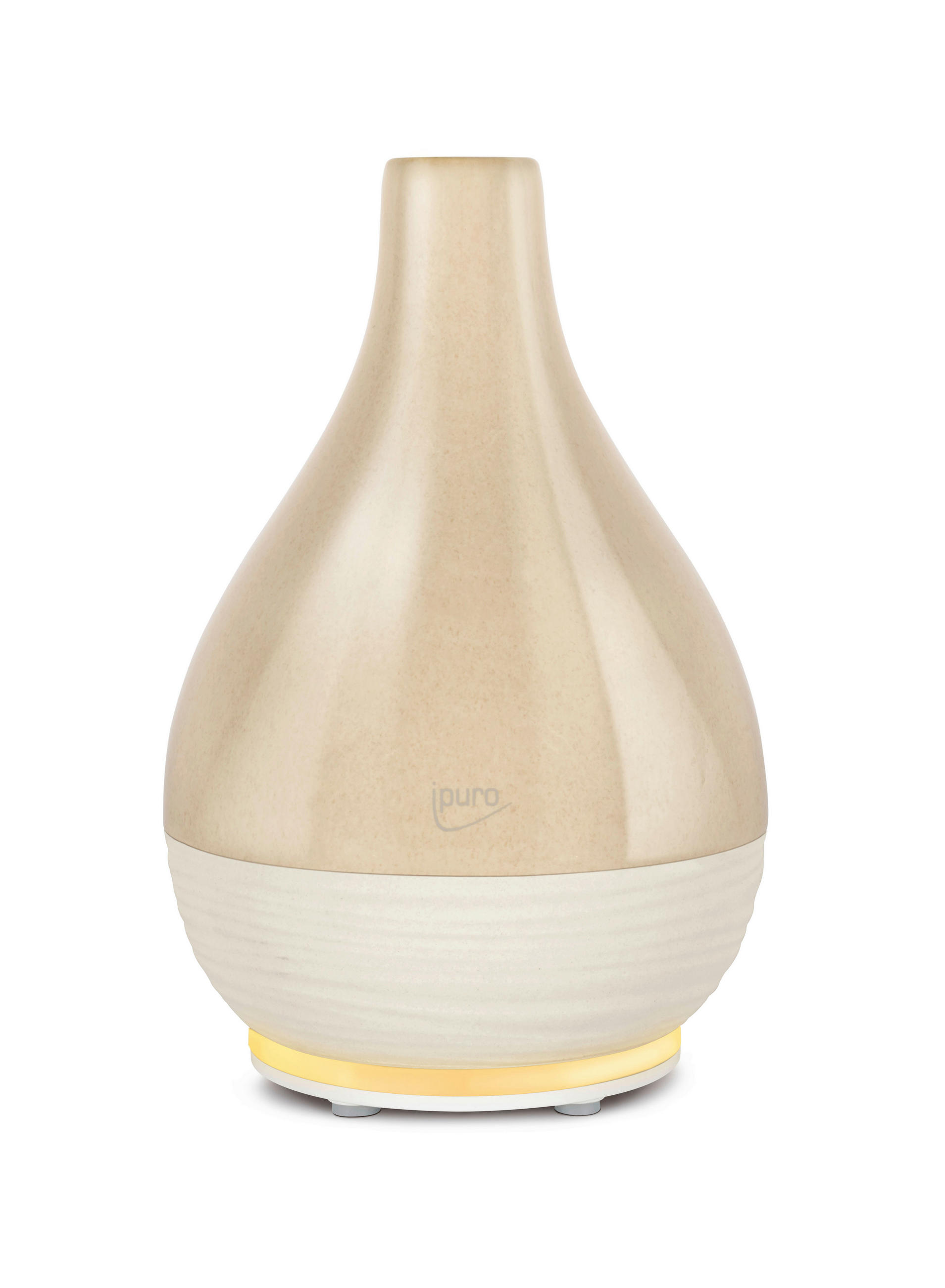 DIFFUSER Air Sonic  - Sandfarben, Basics (17,5/17,5/23cm) - Ipuro