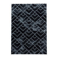 VÄVD MATTA 160/230 cm Naxos 3814 silber  - silver, Design, textil (160/230cm)