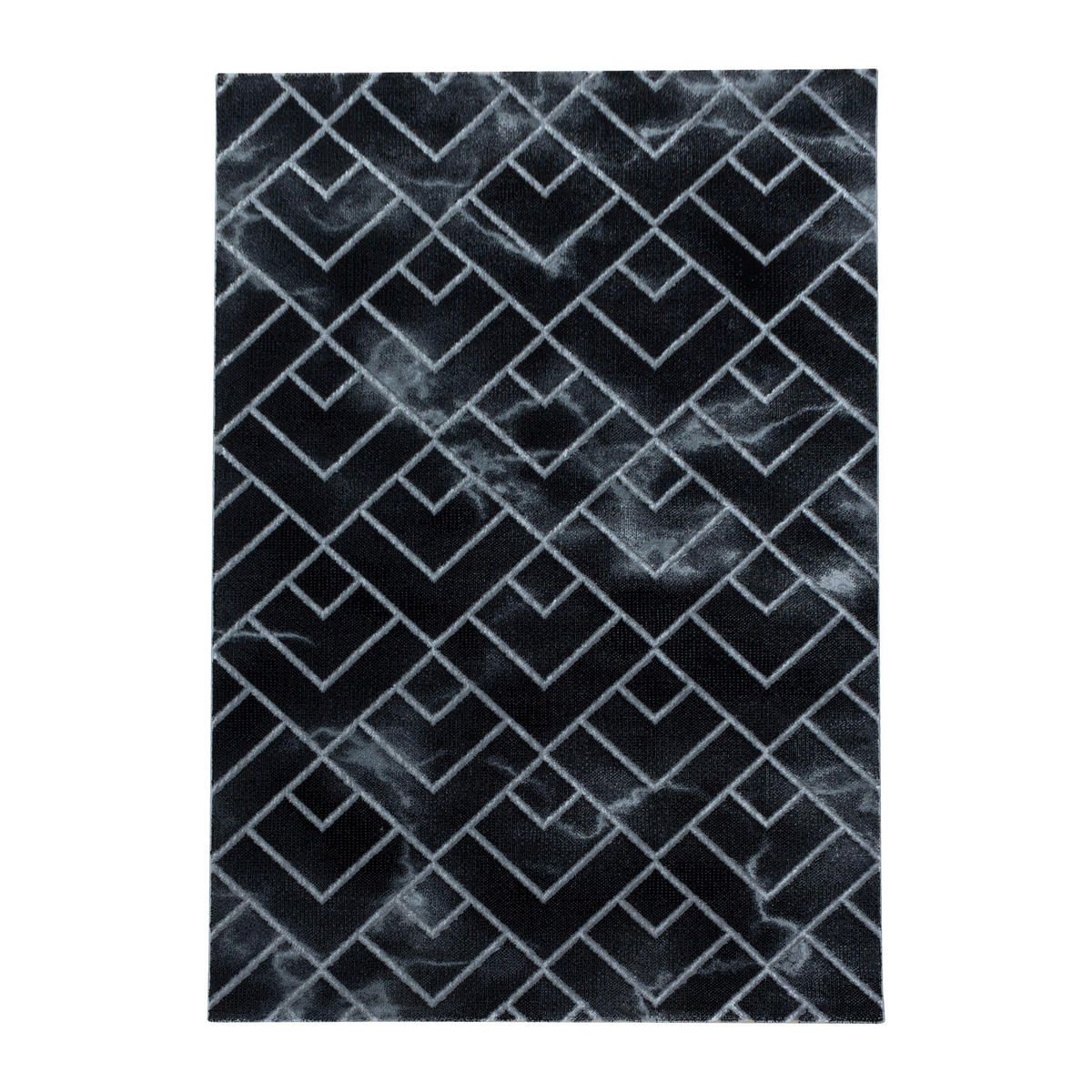 VÄVD MATTA 160/230 cm Naxos 3814 silber  - silver, Design, textil (160/230cm)
