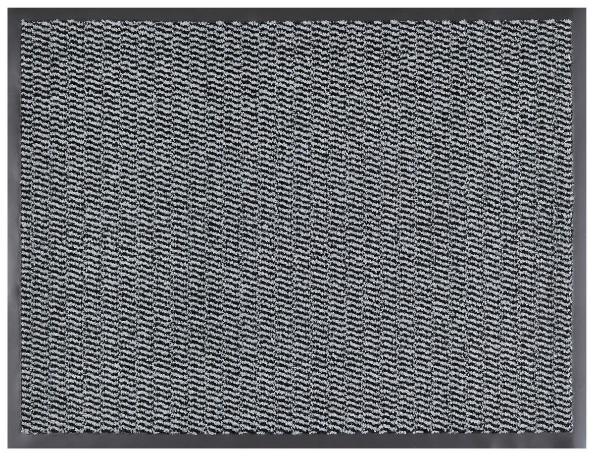 FUßMATTE  60/80 cm  Grau  - Grau, Basics, Kunststoff (60/80cm) - Esposa