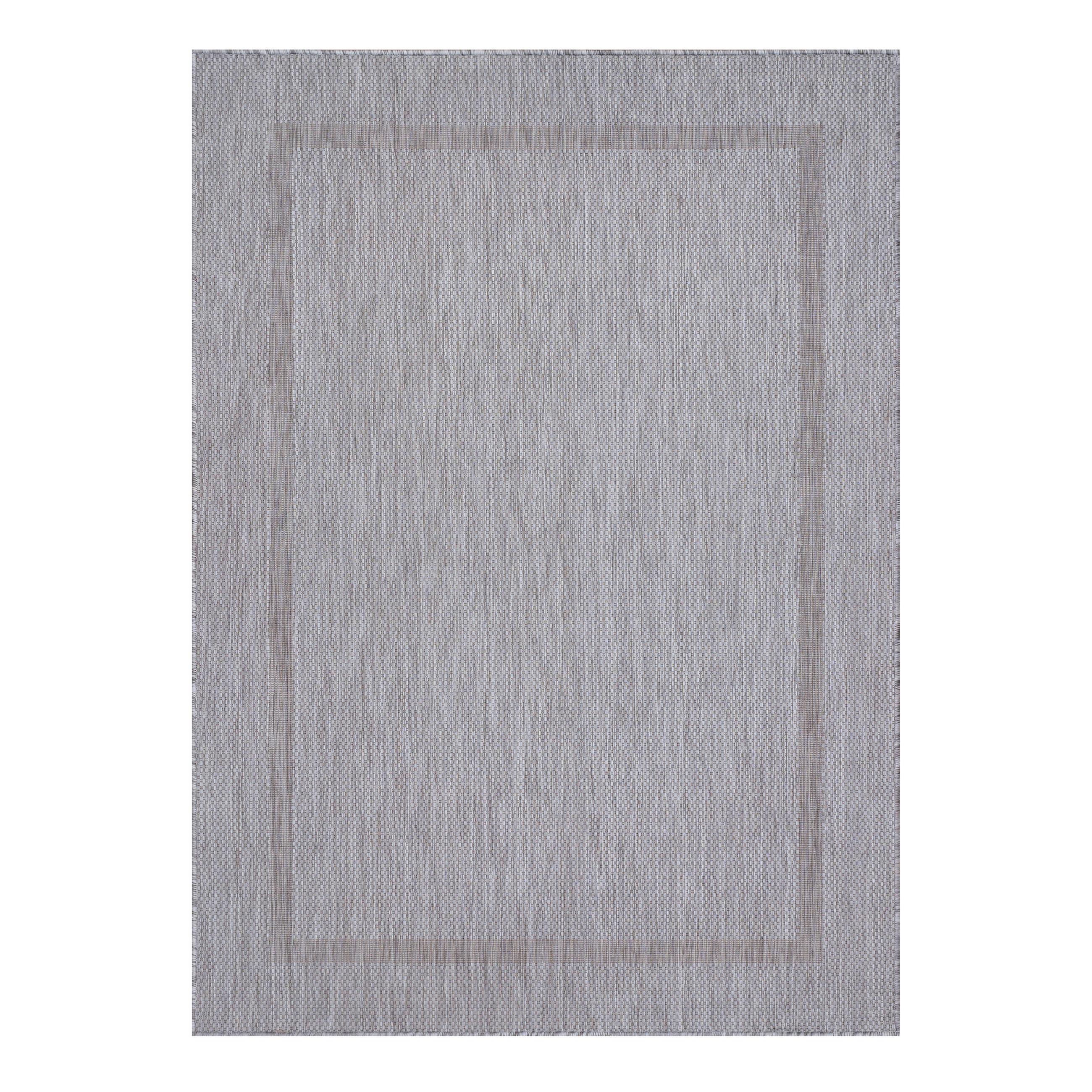 FLACHWEBETEPPICH 60/100 cm Relax  - Silberfarben, Basics, Textil (60/100cm) - Novel