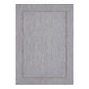 FLACHWEBETEPPICH 60/100 cm Relax Silberfarben  - Silberfarben, Basics, Textil (60/100cm) - Novel