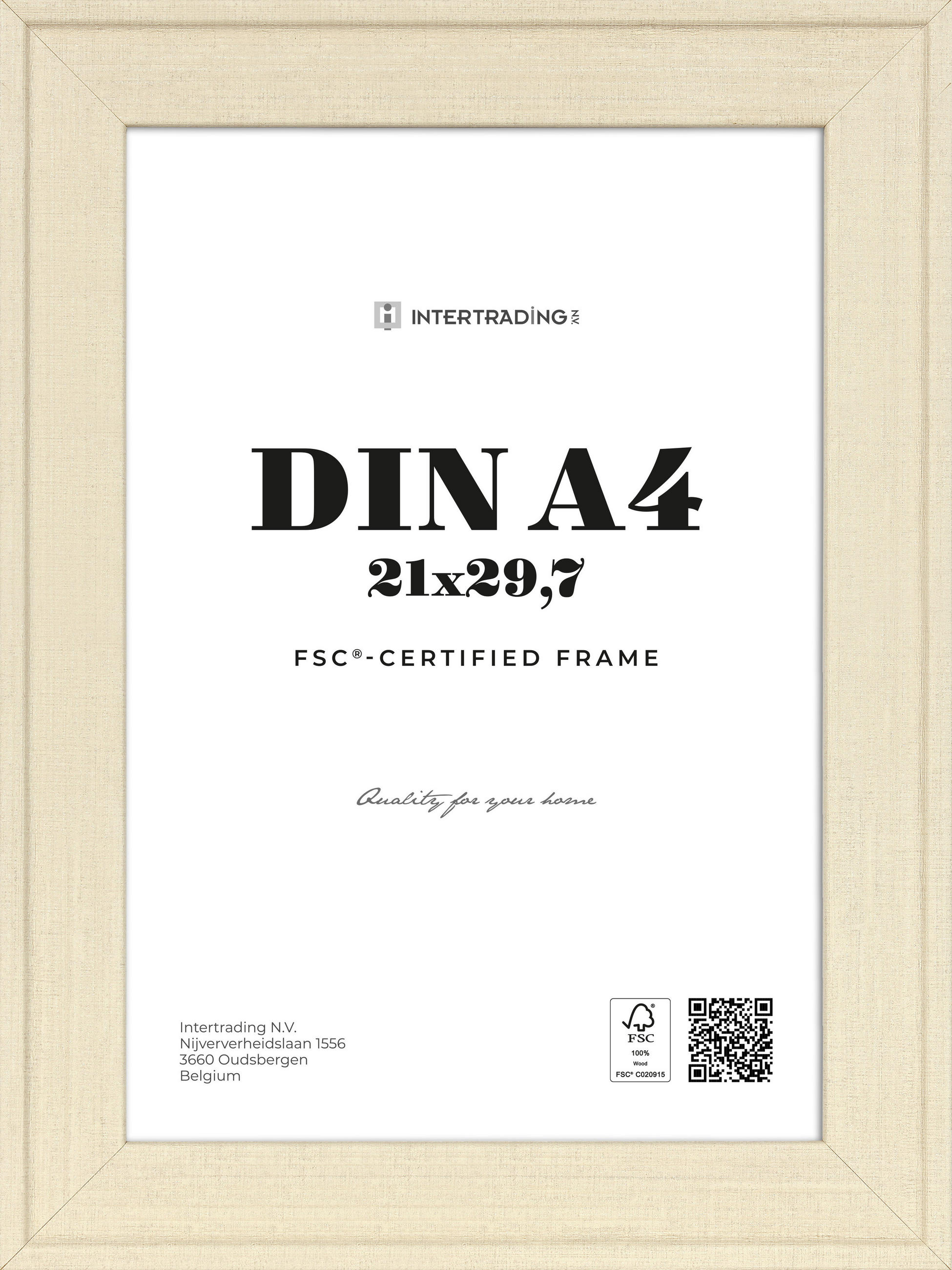 BILDERRAHMEN 27,2/1,6/36,2 cm  - Beige, Basics, Holzwerkstoff (27,2/1,6/36,2cm)