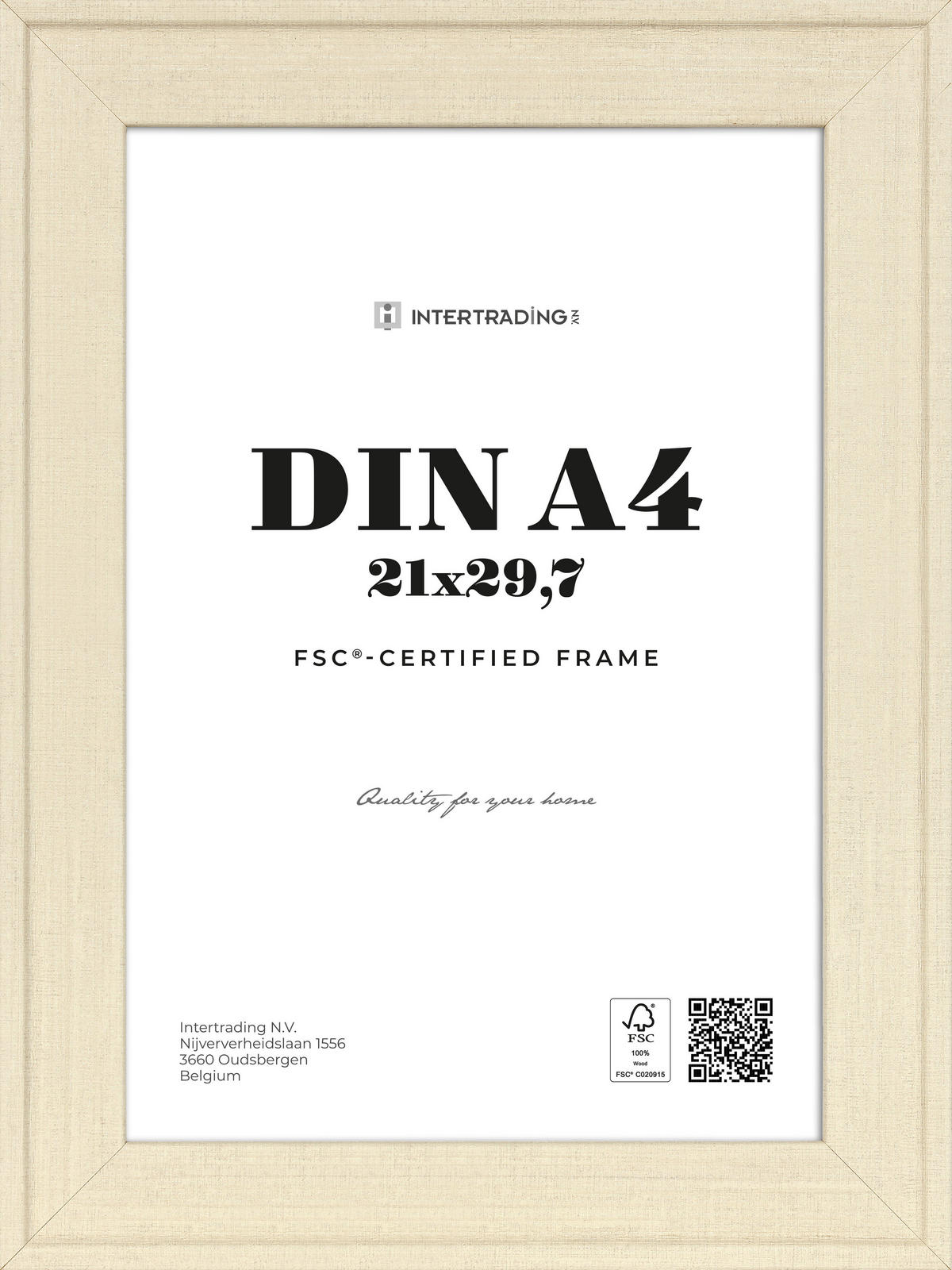 BILDERRAHMEN - Beige, Basics, Holzwerkstoff (27,2/1,6/36,2cm)