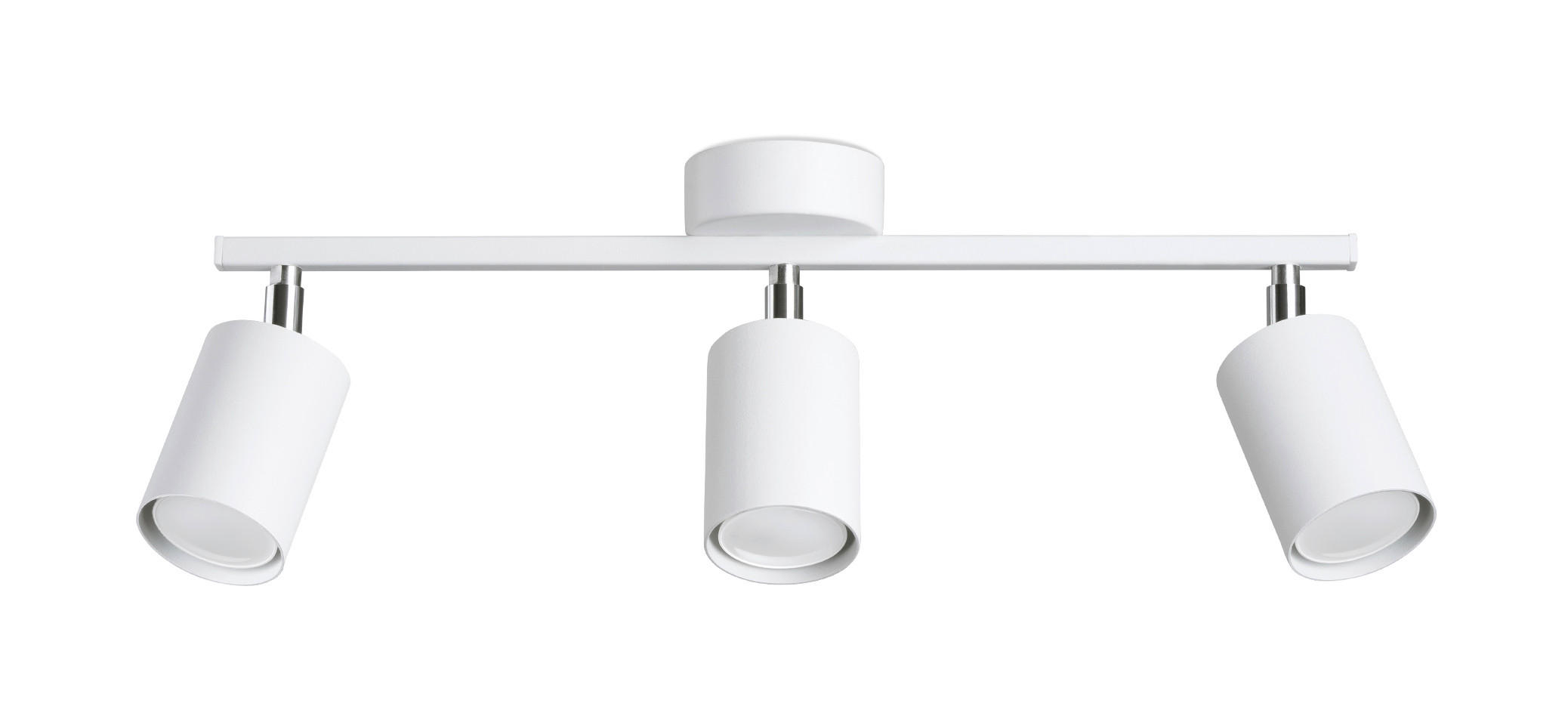DECKENSTRAHLER LEMMI 46/8/20 cm  - Weiß, Design, Metall (46/8/20cm)