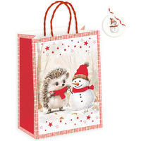 GESCHENKTASCHE  - Multicolor, LIFESTYLE, Papier (26/33,5/13,5cm)