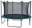 TRAMPOLIN 366 PRO, BLAU  - Blau/Schwarz, KONVENTIONELL, Kunststoff/Metall (366/276cm)