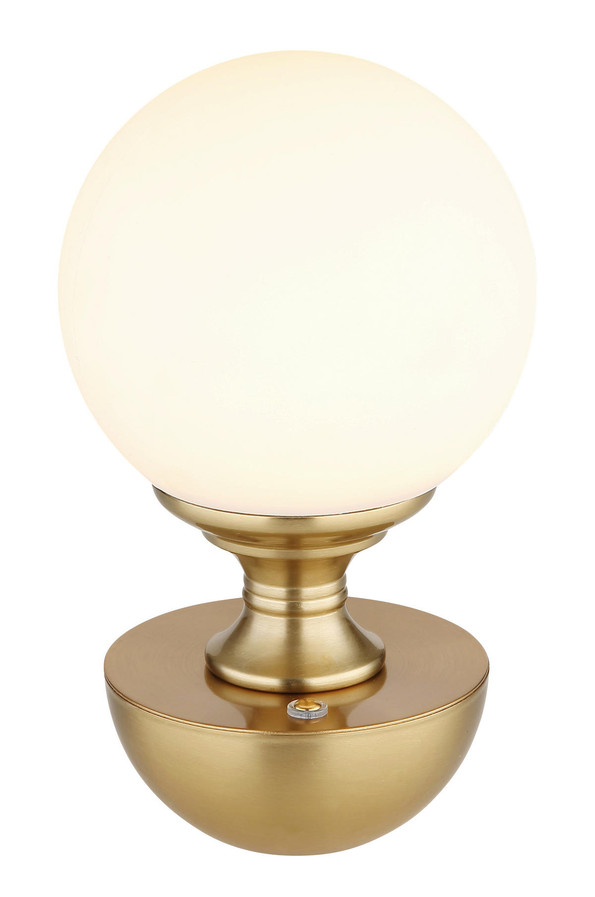 PORTABEL LAMPA 12/21 cm   - vit/mässingsfärgad, Klassisk, metall/plast (12/21cm) - Globo
