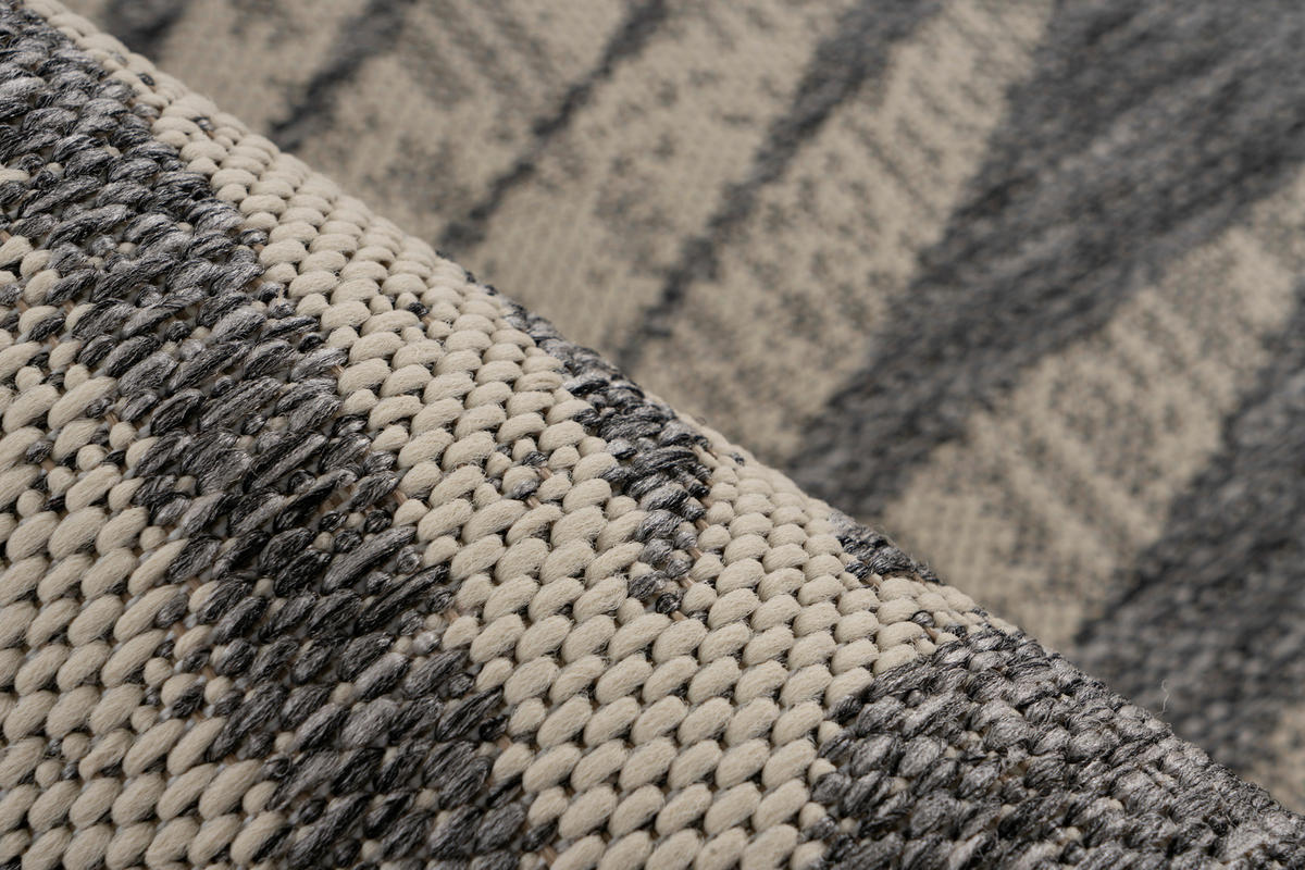 KÜLTÉRI SZŐNYEG   - ezüst, Basics, műanyag/textil (80/150cm)