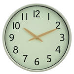 WANDUHR Weiß  - Weiß, Basics, Glas/Kunststoff (30cm) - Ambia Home