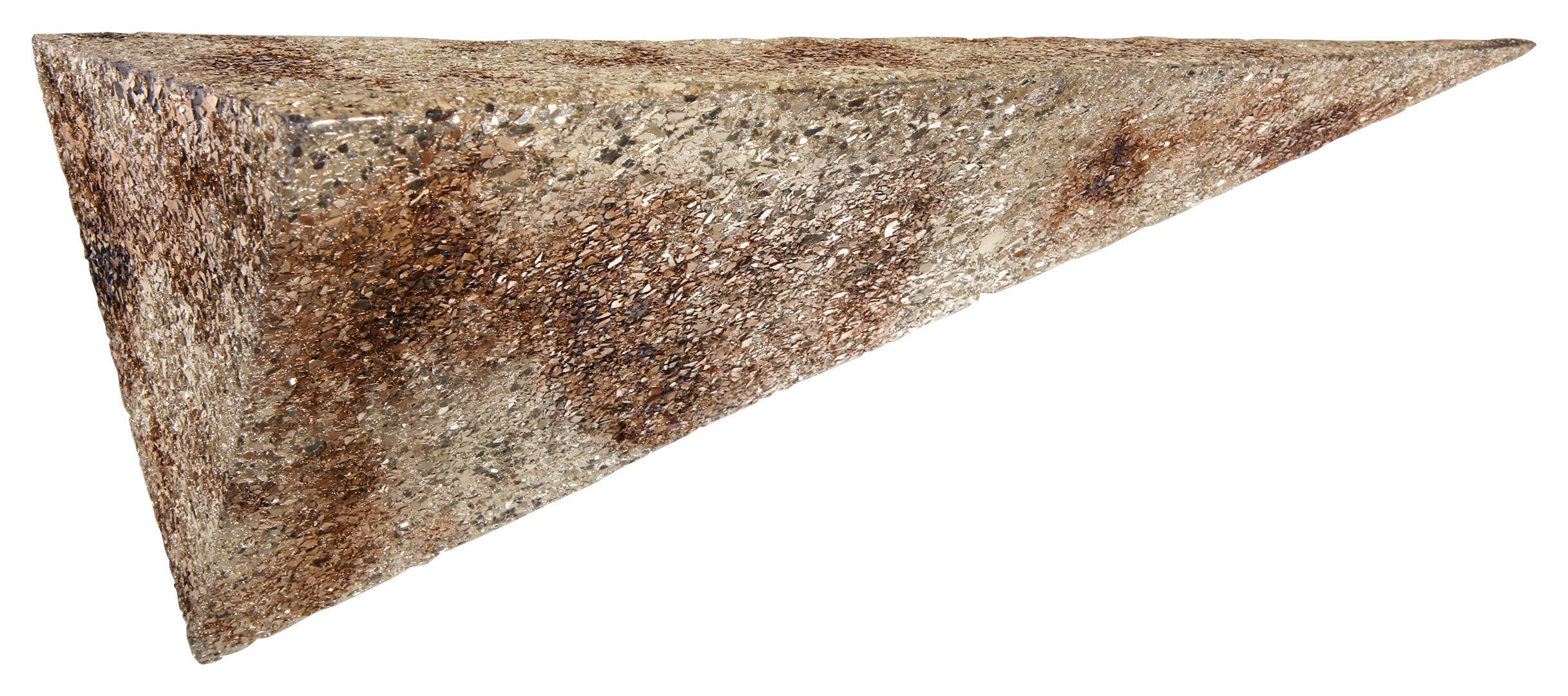 WANDREGAL Goldfarben  - Goldfarben, LIFESTYLE, Glas/Metall (59/23/23cm) - Landscape