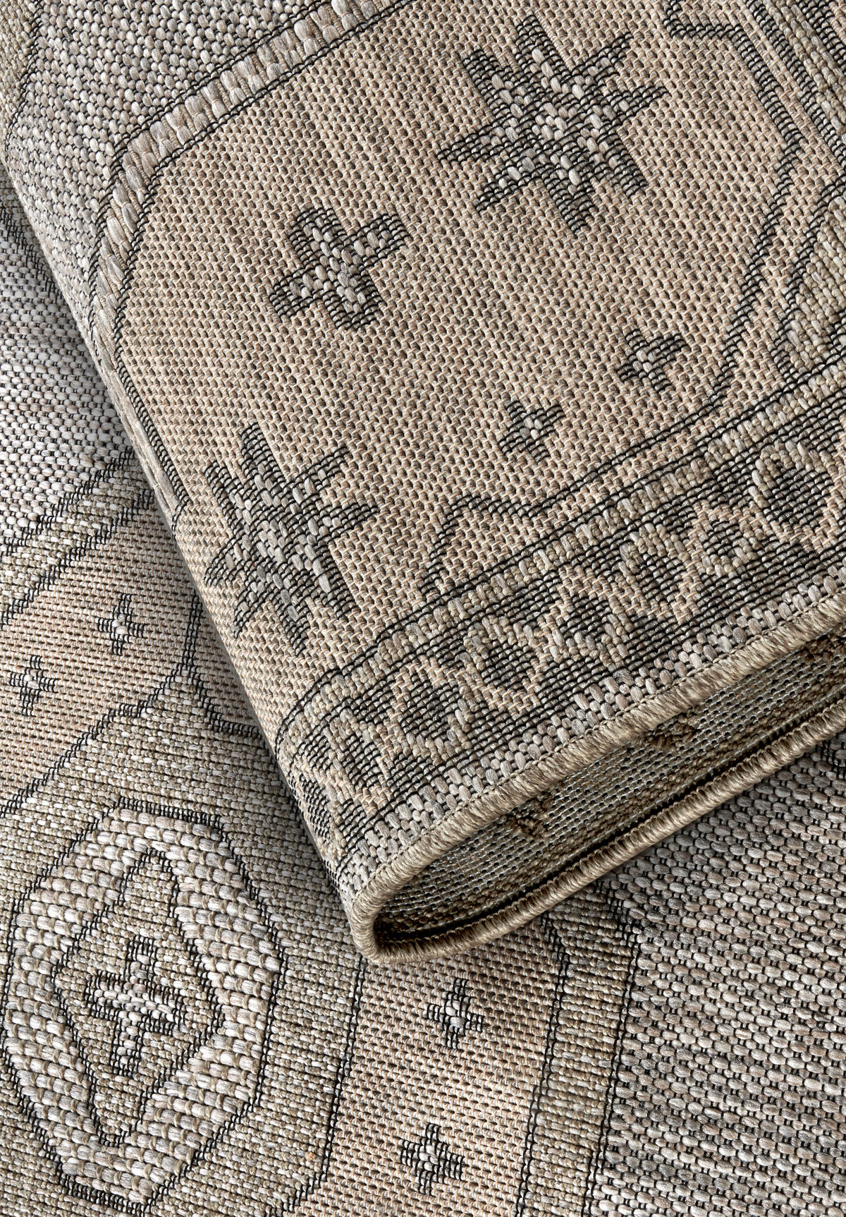 OUTDOORTEPPICH 155/230 cm Kollektion 1836 Hellbraun  - Hellbraun, Design, Kunststoff (155/230cm) - Villeroy & Boch