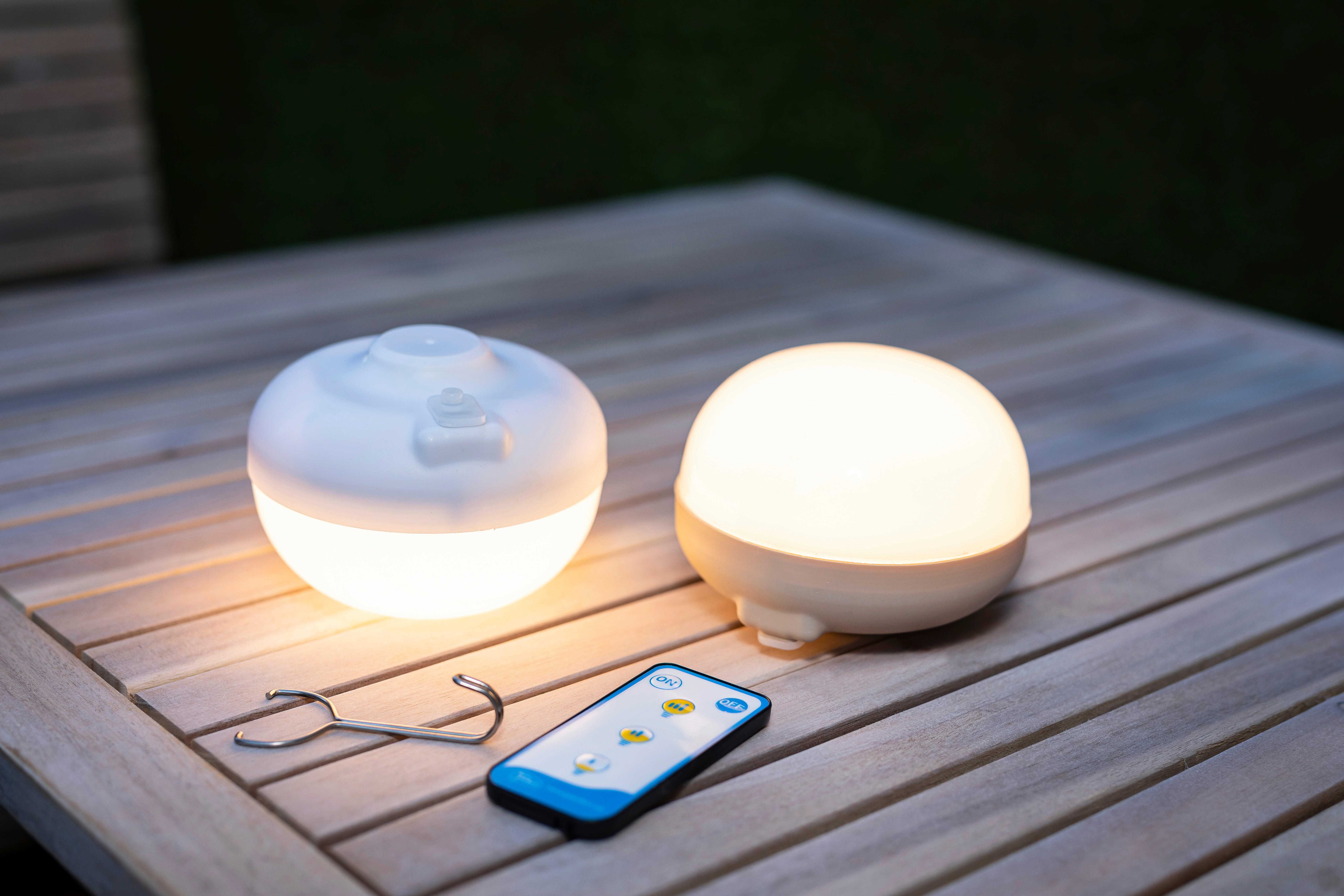 LED-AUßENLEUCHTE 11/8.5/11 cm   - Beige, Basics, Kunststoff (11/8.5/11cm) - New Garden