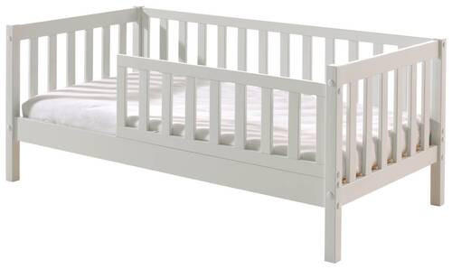 KINDER-/JUNIORBETT 70/140 cm  in Weiß  - Naturfarben/Weiß, MODERN, Holz (70/140cm) - MID.YOU