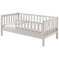 KINDER-/JUNIORBETT - Naturfarben/Weiß, MODERN, Holz (70/140cm) - MID.YOU