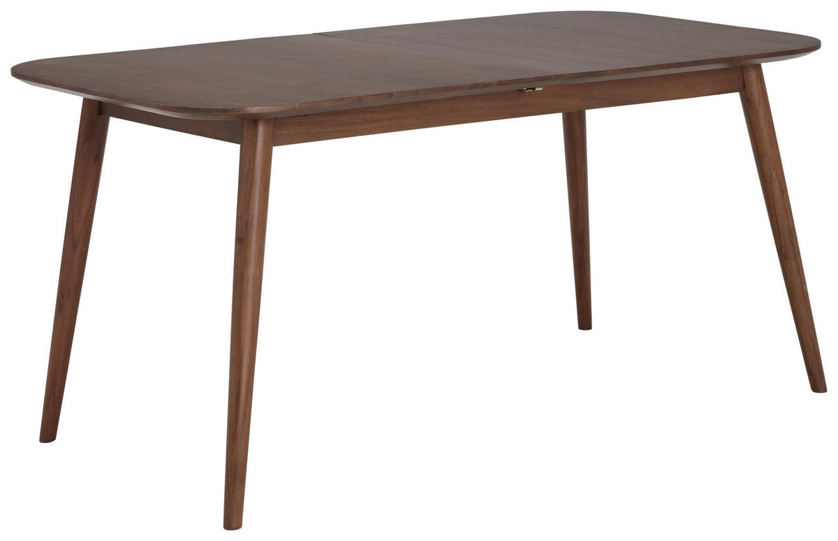 ESSTISCH Akaziefarben rechteckig  ausziehbar  - Akaziefarben, MODERN, Holz (160/76/85cm) - Livetastic