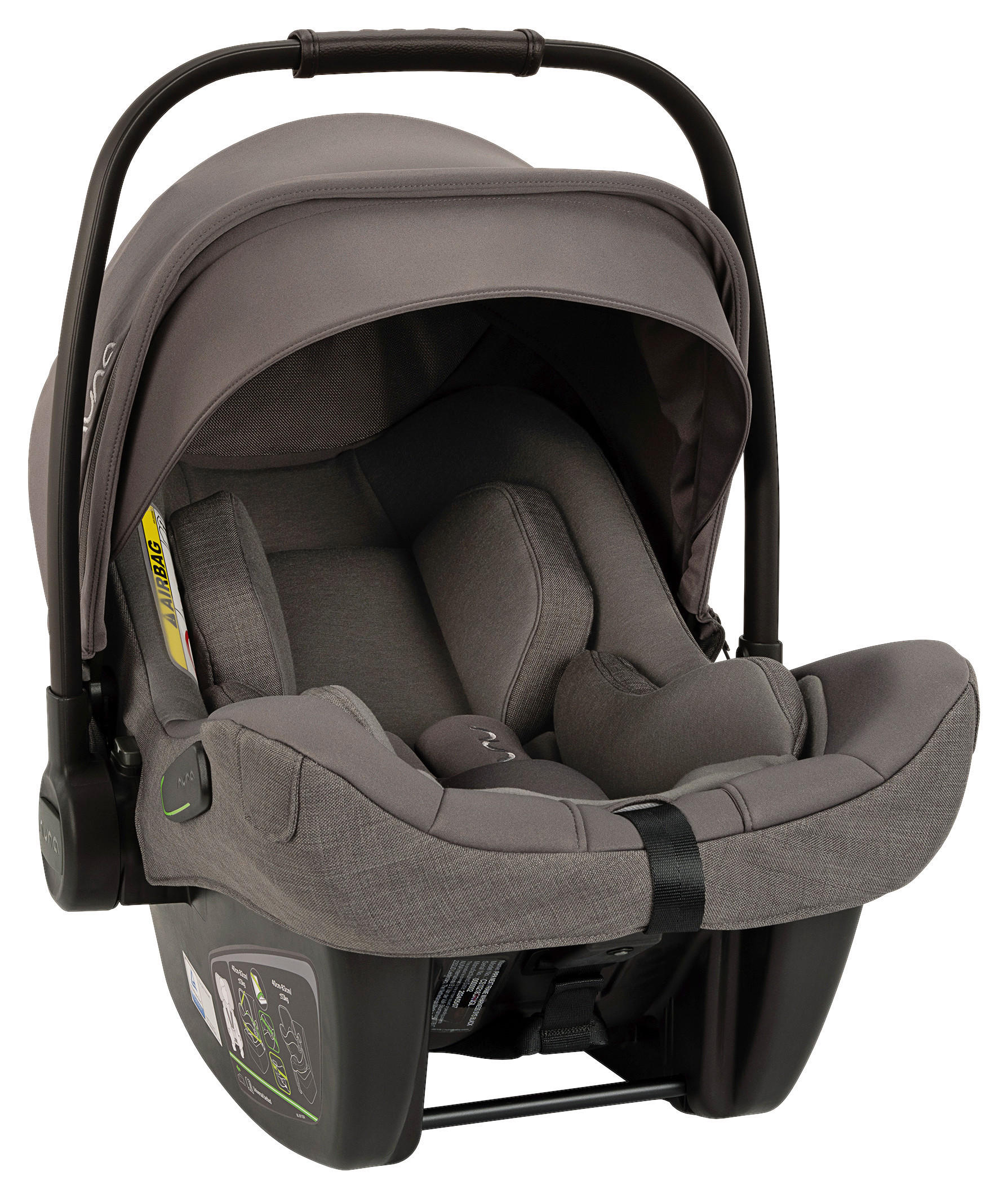 BABYSCHALE PIPA NEXT  - Grau, Basics, Kunststoff/Textil (45/35/60cm) - Nuna