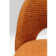 STUHL  in Stahl Webstoff Metall, Textil  - Goldfarben/Schwarz, Design, Textil/Metall (49/84/54cm) - Ambia Home