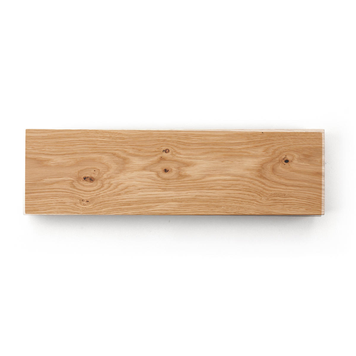 LED-WANDLEUCHTE Gr. 654 Wandleuchten Asteiche massiv/Schwarz matt   - Wildeiche, Natur, Holz (15/48/10cm) - Ambiente