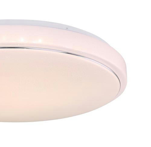 STROPNA LED-SVETILKA   //3000-6000 K/230 V/ - bela/opal, Konvencionalno, kovina/umetna masa (49/7,5cm)