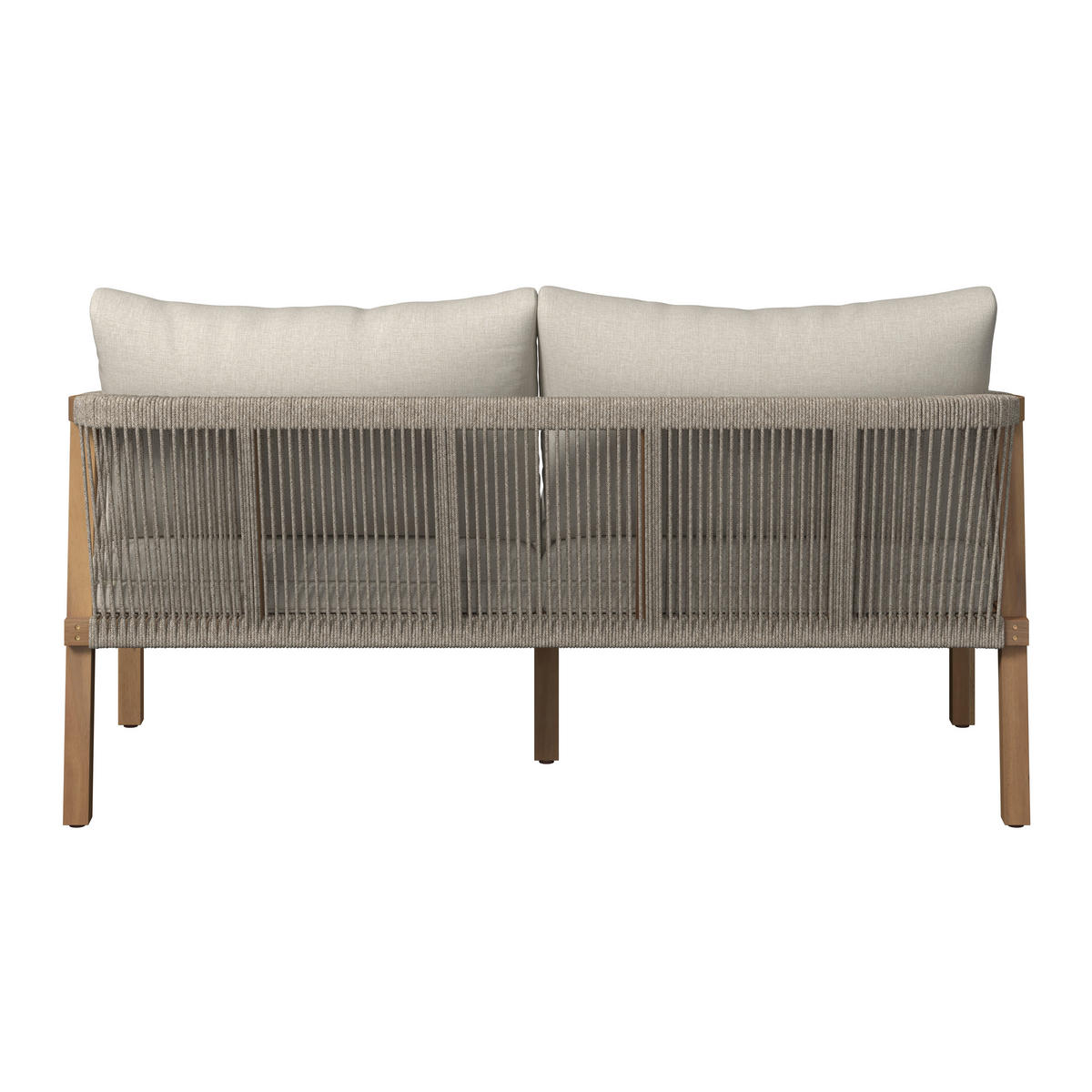 GARTENBANK 152/69/79,5 cm  in Akaziefarben, Beige  - Beige/Akaziefarben, Natur, Holz (152/69/79,5cm) - Ambia Garden