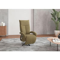 SESSEL in Flachgewebe Olivgrün  - Schwarz/Olivgrün, Konventionell, Textil/Metall (74/112/82cm) - Sit & More