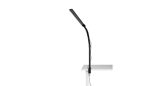LED-KLEMMLEUCHTE 80/35/71,5 cm   - Schwarz, Basics, Kunststoff/Metall (80/35/71,5cm) - Novel